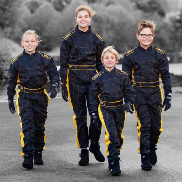 Speed Overall Cordura ATLANTA CS-2 schwarz/gelb Gr. M